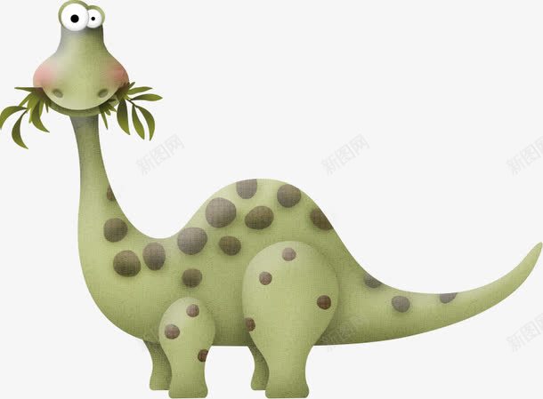 吃草恐龙png免抠素材_88icon https://88icon.com 动物 卡通 吃草恐龙 恐龙