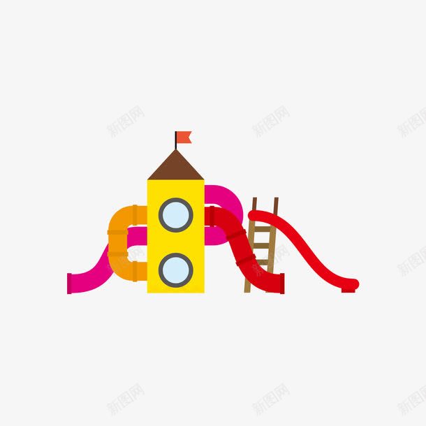 过山车激流勇进png免抠素材_88icon https://88icon.com 儿童 卡通图片 游乐场 童真 过山车