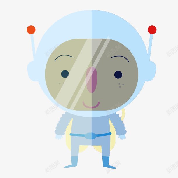 外太空卡通人物矢量图eps免抠素材_88icon https://88icon.com 卡通人物 卡通画 矢量图