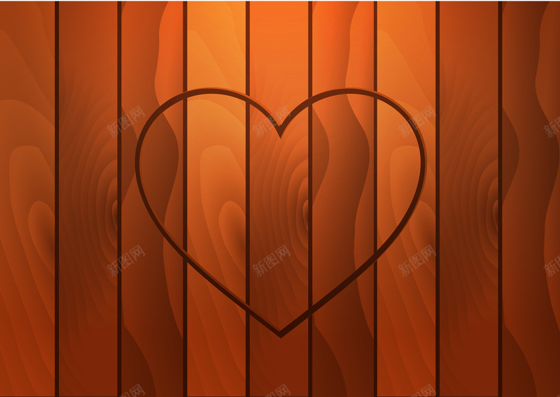 简约婚庆情人节海报展板矢量背景ai设计背景_88icon https://88icon.com 唯美 婚庆背景元素 情人节海报背景 文艺 木纹 桃心 矢量背景 简约 镌刻 矢量图