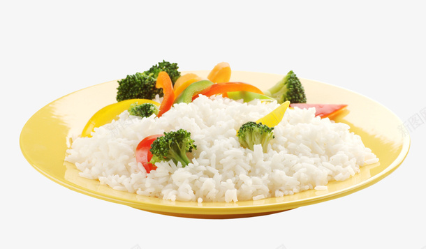 一盘菜花彩椒丝配米饭png免抠素材_88icon https://88icon.com 主食 大米饭 彩椒丝 白米饭 白饭 盘子 米饭 蒸米饭 西兰花 食物