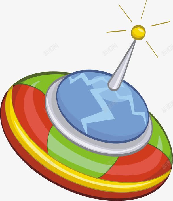 卡通png免抠素材_88icon https://88icon.com UFO 卡通 外星船 机器
