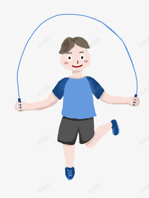 健身卡通人物跳绳psd免抠素材_88icon https://88icon.com 人物 健身 健身卡通人物跳绳 全民健身日 卡通 跳绳 运动