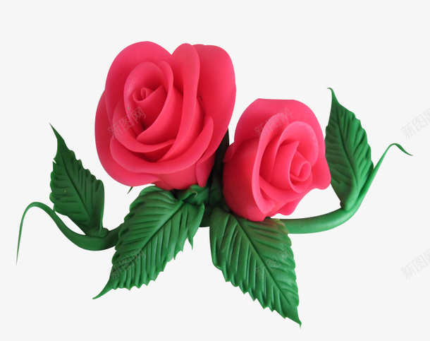 面塑花朵png免抠素材_88icon https://88icon.com 工艺品 民间传统工艺 面塑 面塑花朵
