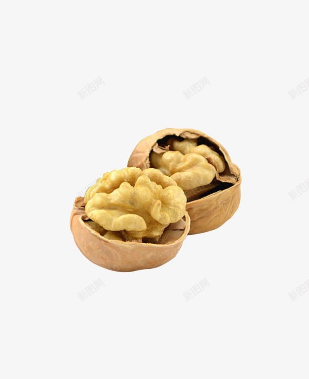 纸皮核桃png免抠素材_88icon https://88icon.com 产品实物 带壳 干果 核桃 纸皮 补脑