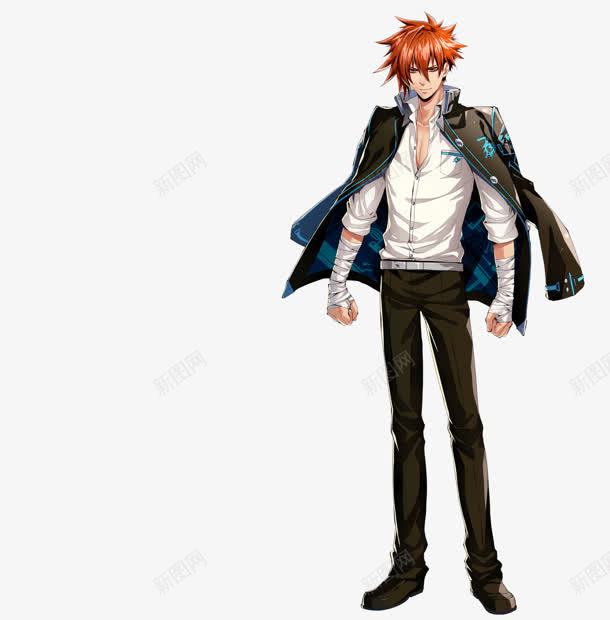 卡通黄发男子png免抠素材_88icon https://88icon.com 卡通 男子 黄发