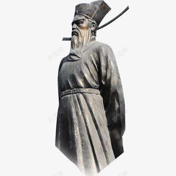 铜塑包青天png免抠素材_88icon https://88icon.com 人物 包青天 铜塑 雕塑