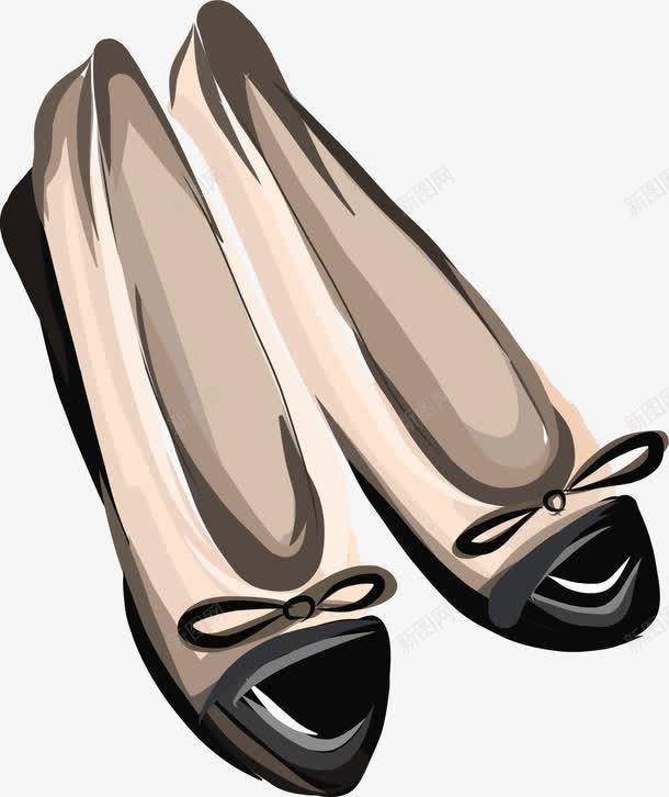 手绘女鞋png免抠素材_88icon https://88icon.com 女鞋 尖头鞋 手绘