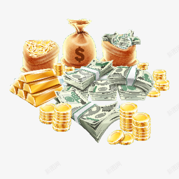 赏钱赏金金条矢量图eps免抠素材_88icon https://88icon.com eps 财富 赏金 钱 矢量图