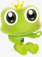 可爱绿色手绘青蛙王子png免抠素材_88icon https://88icon.com 可爱 王子 绿色 青蛙