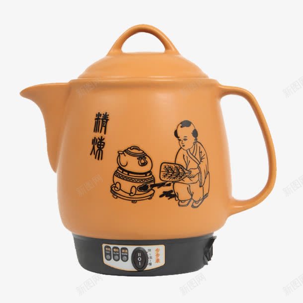 陶瓷砂锅中药罐png免抠素材_88icon https://88icon.com 中药罐 传统 养生 单手柄 煎药壶砂锅 煮草药 耐热 陶土作品 陶土材质 陶瓷砂锅