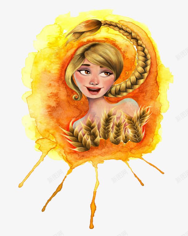 十二星座天蝎座人物png免抠素材_88icon https://88icon.com 人物 十二星座 十二星座图案 天蝎座 手绘