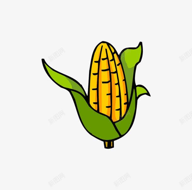 卡通蔬菜玉米png免抠素材_88icon https://88icon.com 爆米花 玉米 粗粮 蔬菜