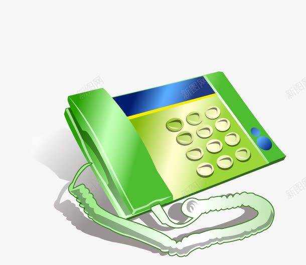 手绘电话机png免抠素材_88icon https://88icon.com 手绘电话 电子产品 电话 电话机
