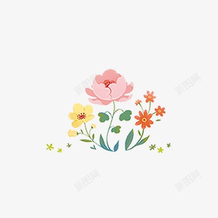 小清新鲜花背景元素png免抠素材_88icon https://88icon.com 元素 元素背景 清新 清新背景 背景 背景清新 鲜花