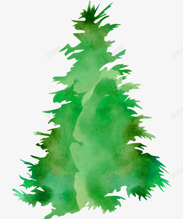 手绘树png免抠素材_88icon https://88icon.com 彩绘 手绘 手绘树 树 植物 绿色 自然 草本植物
