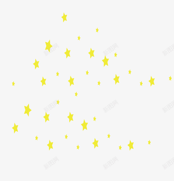 手绘卡通星空星星psd免抠素材_88icon https://88icon.com 卡通 夜空 手绘 手绘卡通星空星星 星星 星空 漫画 黄色