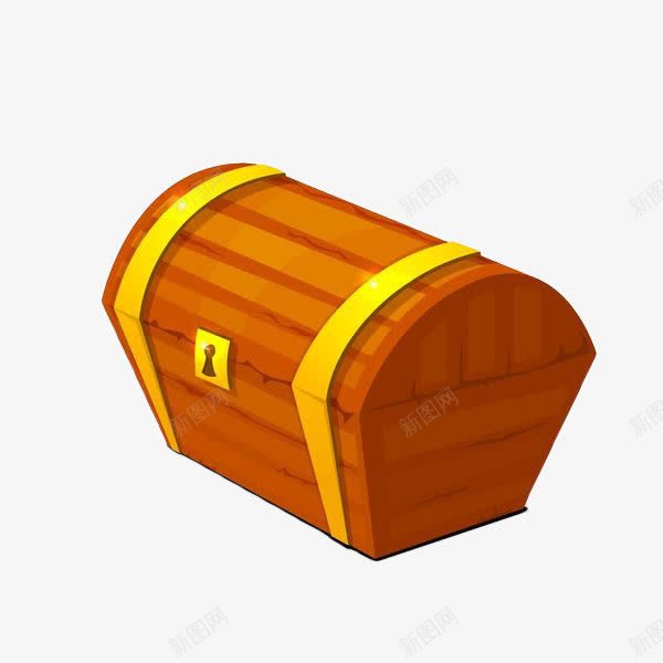 手绘黄色藏宝箱png免抠素材_88icon https://88icon.com 古代箱子 宝箱 宝藏 游戏宝箱 游戏箱子 藏宝箱 黄色手绘