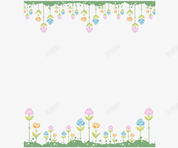卡通手绘清新小树边框png免抠素材_88icon https://88icon.com 卡通 小树 手绘 清新 边框
