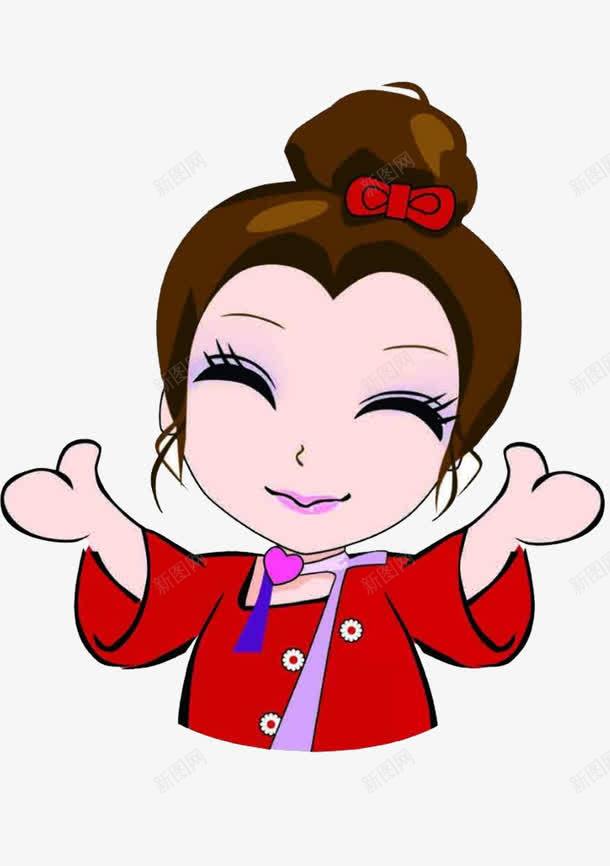可爱大眼妹png免抠素材_88icon https://88icon.com 卡通 可爱 大眼妹 萌萌哒