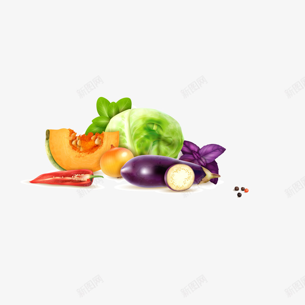 蔬菜水果png免抠素材_88icon https://88icon.com 水果 菜场 蔬菜