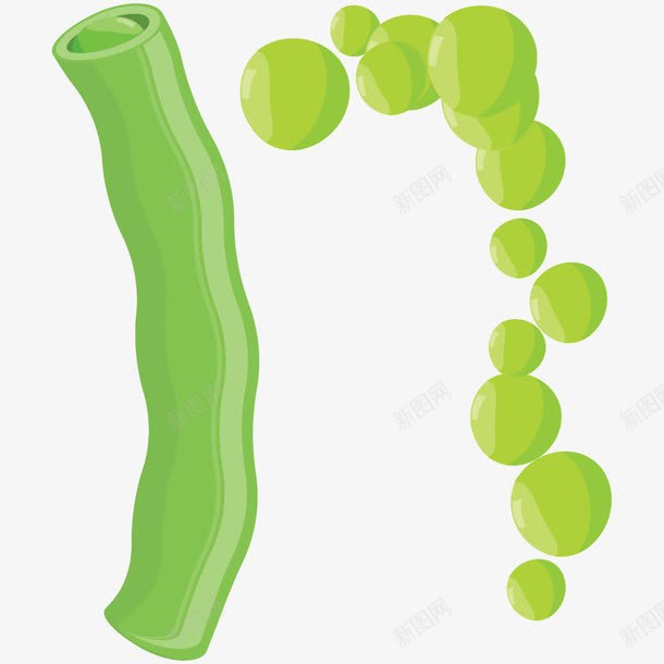 蔬菜英文字母npng免抠素材_88icon https://88icon.com 字母 字母n 小写字母 英文字母 蔬菜 蔬菜字母 豌豆
