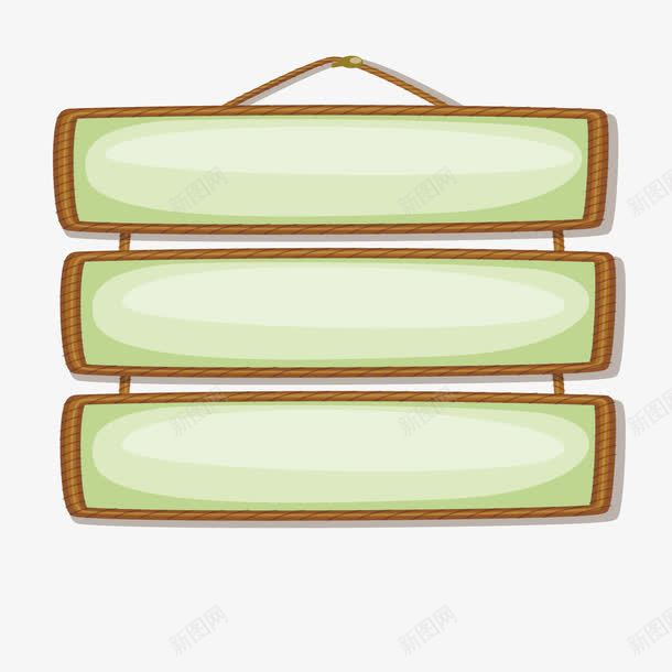 绿色牌子矢量图ai免抠素材_88icon https://88icon.com 商店 挂牌 提示牌 木牌 矢量图