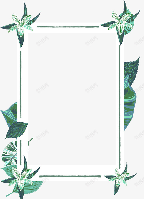 绿色小青新边框装饰psd免抠素材_88icon https://88icon.com 小青新 绿色 绿色小青新边框装饰 绿色边框 边框 边框装饰 边框设计