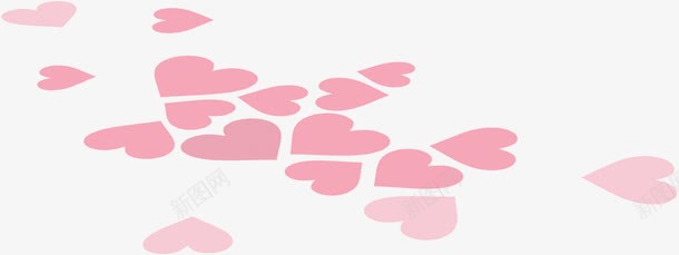 粉色玫瑰艺术爱心装饰png免抠素材_88icon https://88icon.com 爱心 玫瑰 粉色 艺术 装饰