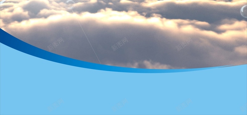 商务蓝色天空飞机背景cdr设计背景_88icon https://88icon.com 商务 天空 科幻 科技 蓝色 飞机