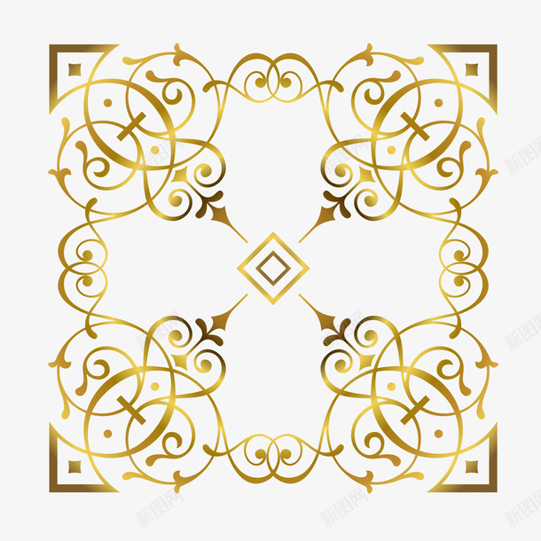 卡通金色欧式装饰角边矢量图eps免抠素材_88icon https://88icon.com 卡通角边 欧式角边 欧式角边装饰 矢量角边 角边 角边png 金色角边 矢量图