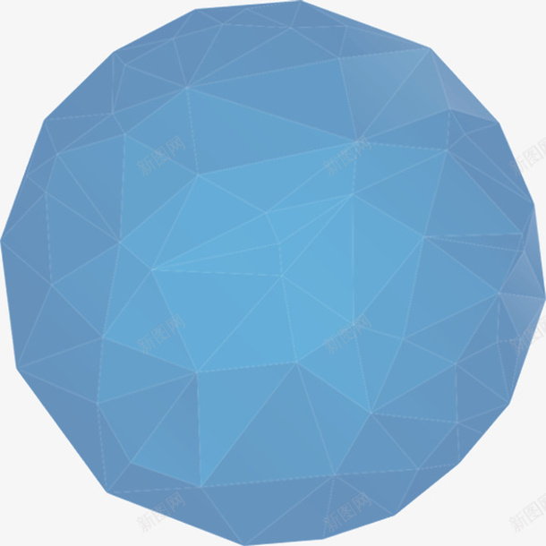 圆形立体圆形蓝色透明png免抠素材_88icon https://88icon.com 圆形 立体圆形 蓝色透明