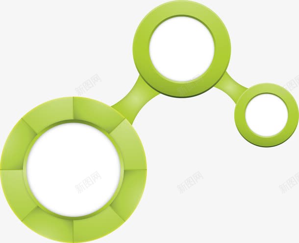 绿色圆形文本框png免抠素材_88icon https://88icon.com 文本框 绿色圆形