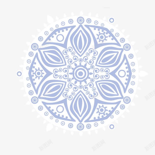 藏族浅蓝色民族风纹样png免抠素材_88icon https://88icon.com 中国风 浅蓝 藏族纹样 装饰