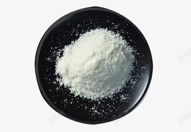 盘子里的白色椰蓉Ypng免抠素材_88icon https://88icon.com 椰蓉 椰蓉细粉 烘焙原料 烘焙椰蓉