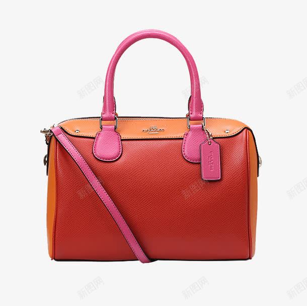 橙色COACH枕头包png免抠素材_88icon https://88icon.com Coach 女包 寇弛 手袋 紫色包包