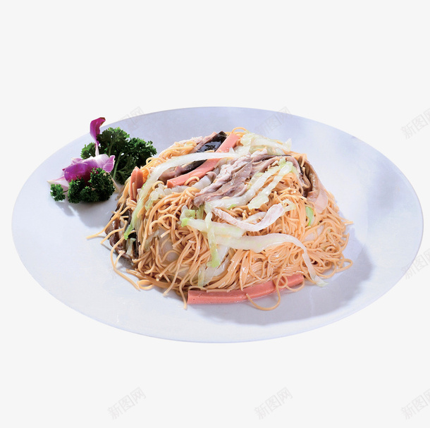 产品实物农家菜炒米线png免抠素材_88icon https://88icon.com 中华美食 传统美食 农家菜 家常菜 炒米线 碎肉米线 米粉 米线 美味熟菜 食物 餐饮美食