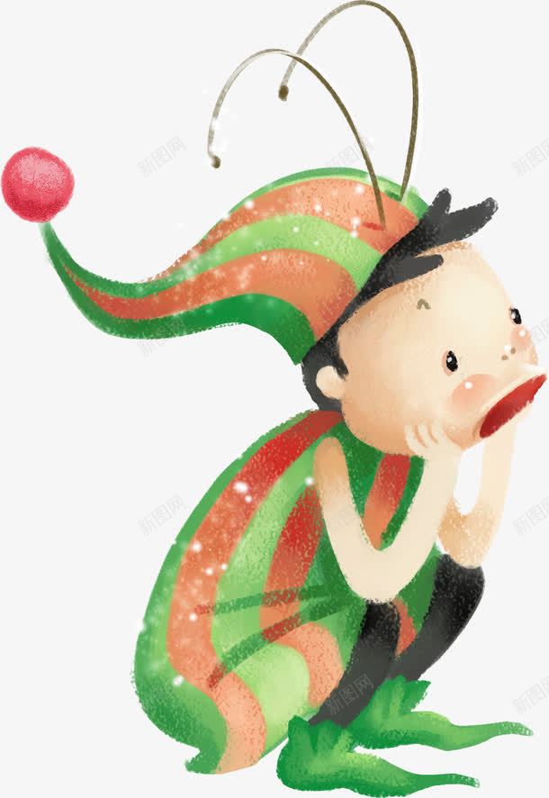 手绘卡通小丑儿童png免抠素材_88icon https://88icon.com 儿童 卡通 小丑
