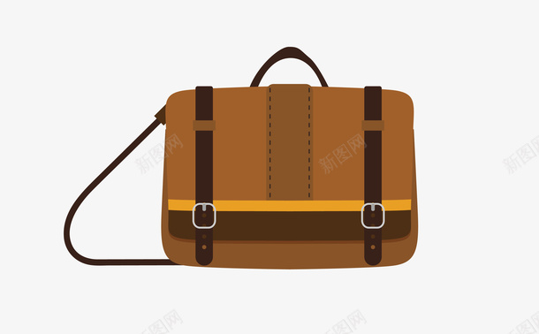 暗色复古邮差包矢量图eps免抠素材_88icon https://88icon.com 复古 暗色邮差包 矢量邮差包 邮差包 矢量图