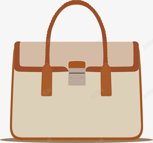扁平手提包矢量图ai免抠素材_88icon https://88icon.com 女包 扁平 手提包 文件包 矢量图