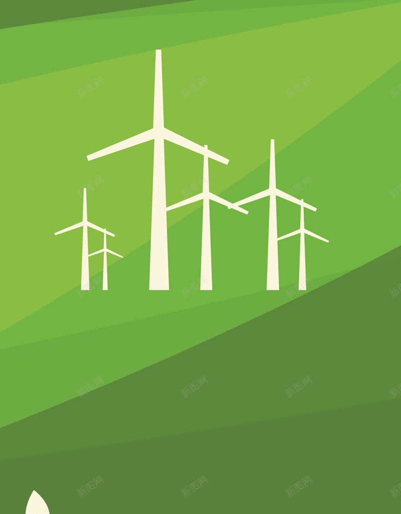 矢量环保发电主题海报背景ai设计背景_88icon https://88icon.com 卡通 发电 手绘 海报 环保 矢量 童趣 绿色 背景 风车 矢量图
