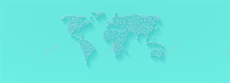 点线世界地图矢量图ai设计背景_88icon https://88icon.com 世界 地图 点 线 矢量图