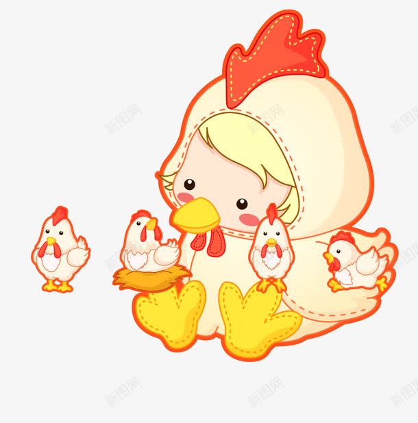 可爱卡通小鸡矢量图ai免抠素材_88icon https://88icon.com 卡通生肖鸡免费png下载 卡通生肖鸡矢量图 可爱卡通小鸡 矢量图