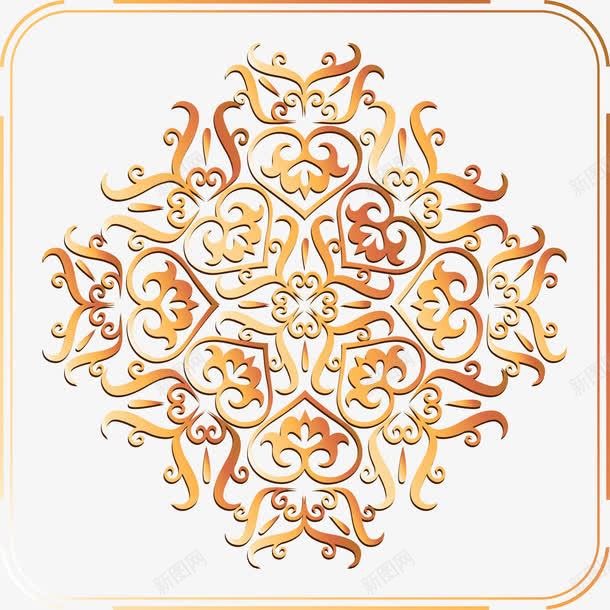 金色欧式花纹底纹矢量图ai免抠素材_88icon https://88icon.com 欧式 背景 花纹 装饰图案 金色 矢量图