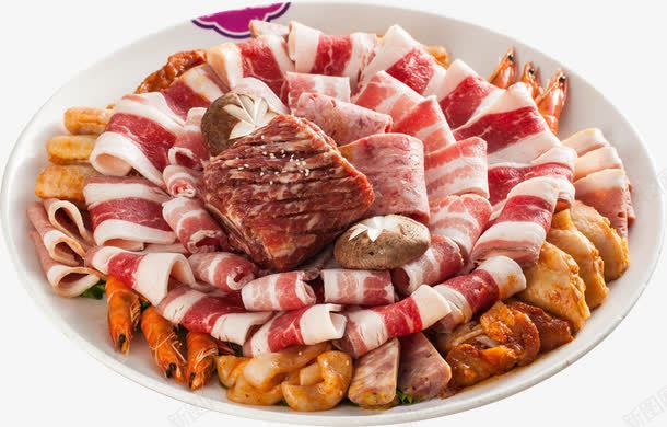 火锅食材png免抠素材_88icon https://88icon.com 大虾 火锅美食 盘中美食 美食 肉类 香菇