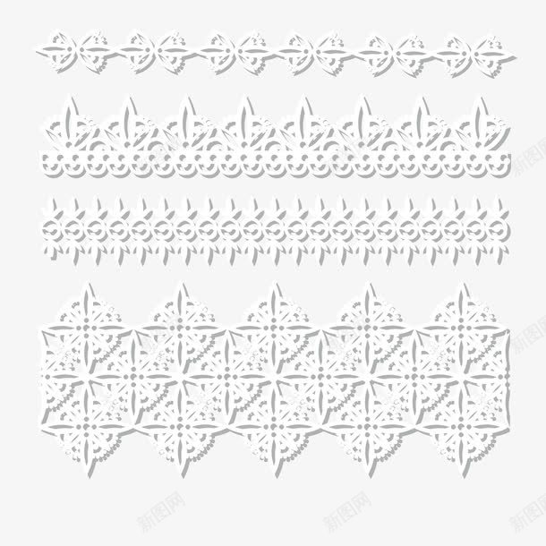 蕾丝边png免抠素材_88icon https://88icon.com 白色蕾丝 白色蕾丝边 蕾丝底纹 蕾丝框 蕾丝蝴蝶结 蕾丝裙