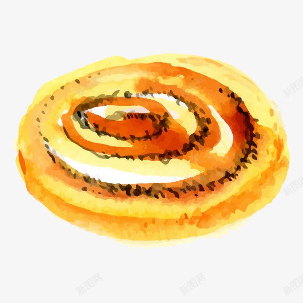 手绘水彩新鲜面包png免抠素材_88icon https://88icon.com 手撕面包 手绘 新鲜 水彩 面包 食物