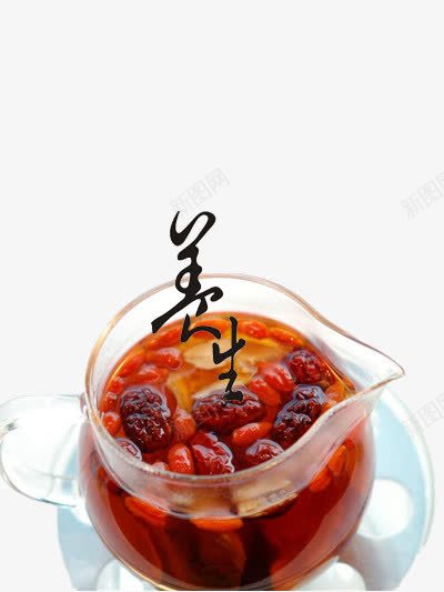红枣psd免抠素材_88icon https://88icon.com 健康 养身 干果 泡茶 红色