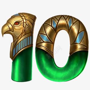 10埃及鹰头装饰png免抠素材_88icon https://88icon.com 10 埃及 装饰