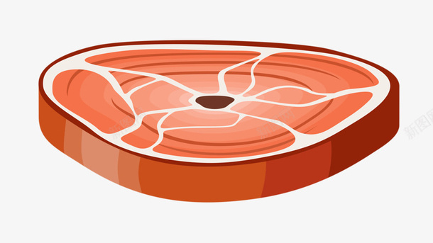卡通肉排png免抠素材_88icon https://88icon.com 卡通 手绘 肉排 食物